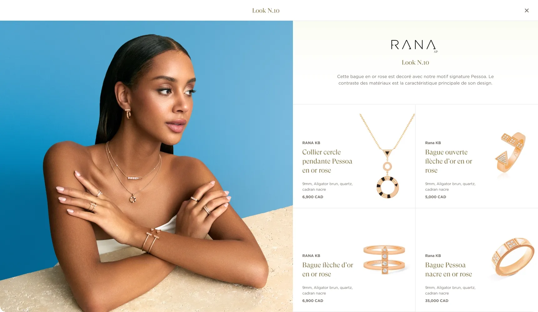 Ces fiches proposent des combinaisons harmonieuses d’accessoires et de bijoux pour offrir des idées et des inspirations.